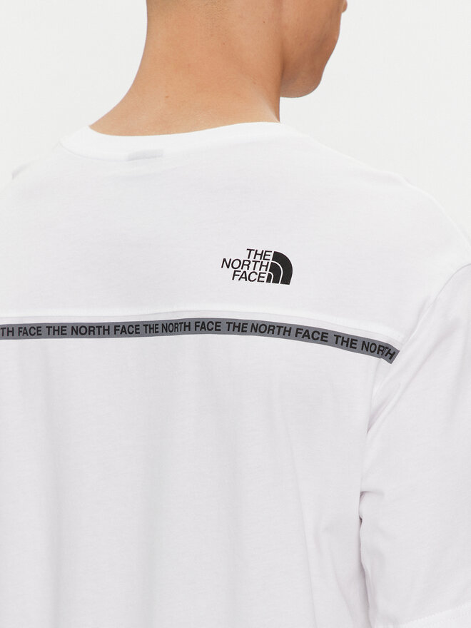 The North Face The North Face Marškinėliai Zumu NF0A87DD Balta Regular Fit