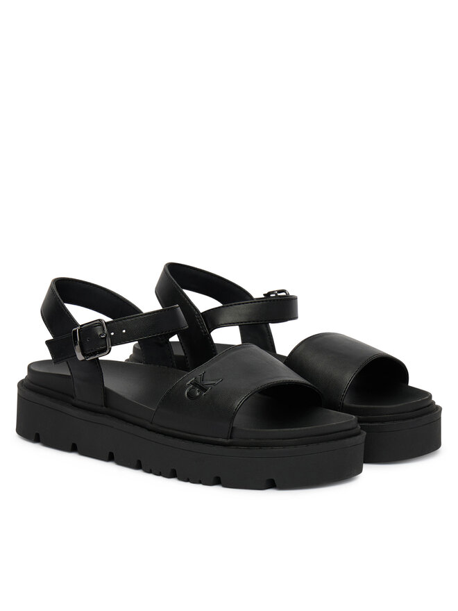 Calvin Klein Sandalen Calvin Klein Velcro Sandal V3A2-83255-0326 Schwarz