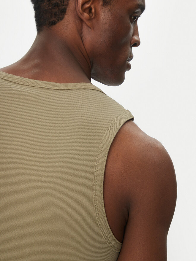 HUGO HUGO Tank top Dapota 50542089 Καφέ Slim Fit