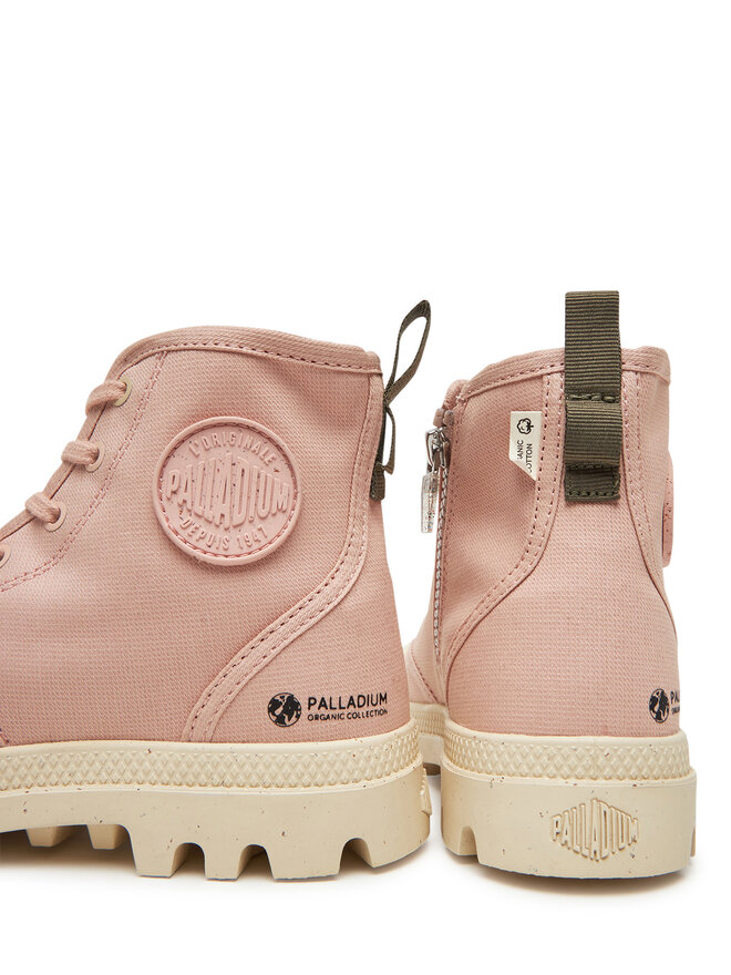 Palladium Trapery Palladium Pampa Hi Zip Organic 79101-605-M Różowy