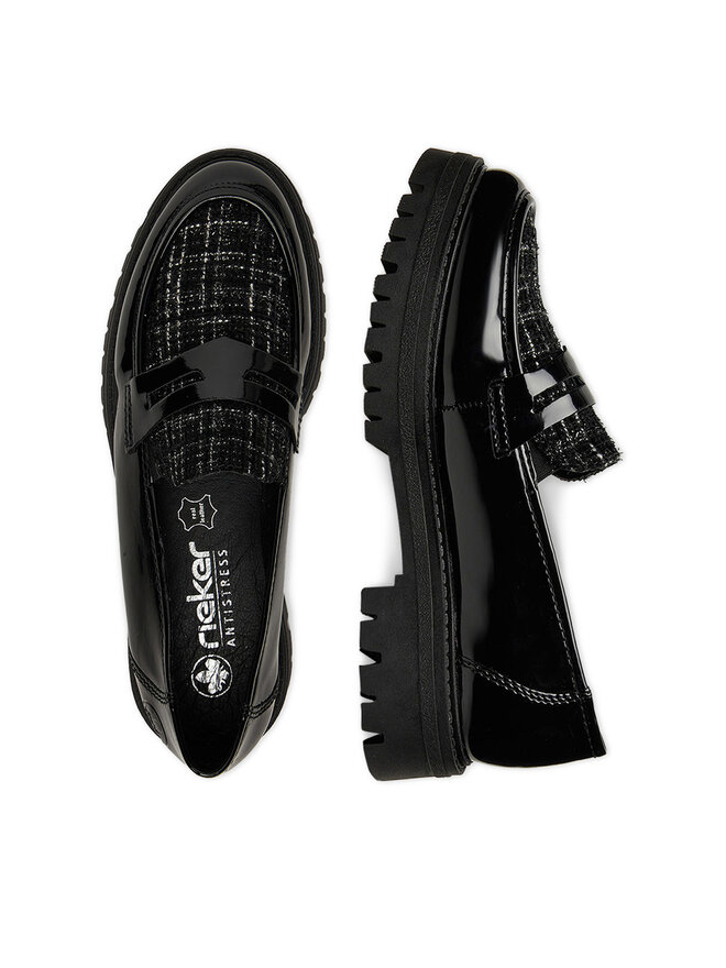 Rieker Slipper Rieker 47550-00 Schwarz