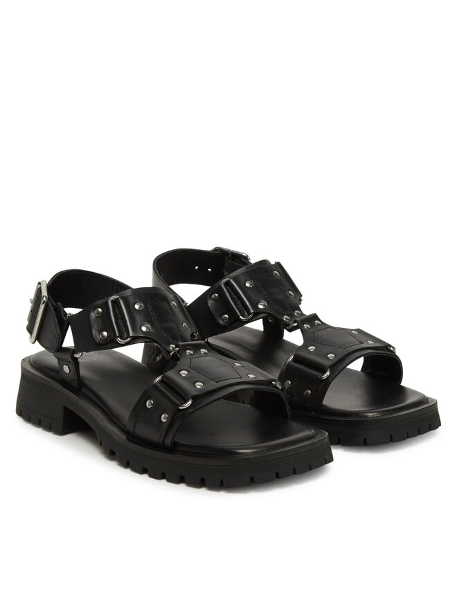Bronx Sandales Bronx Rac-Quel 85041-A Melns
