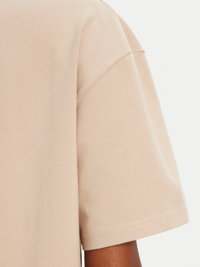 HUGO HUGO Футболка 50490593 Бежевий Relaxed Fit