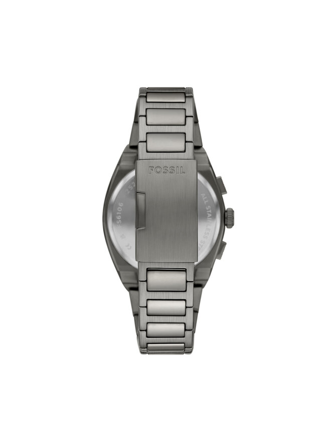 Fossil Годинник Fossil Everett  Chronograph FS6107 Сірий