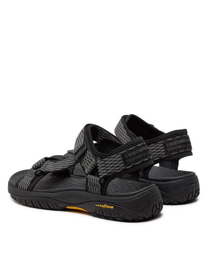Skechers Sandalen Skechers Lomell-Rip Tide 204351/BKGY Schwarz