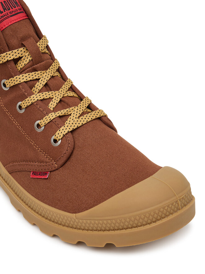 Palladium Sneakers aus Stoff Palladium Pampahi Htggum 74988-212-M Braun