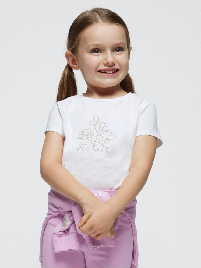 Mayoral Mayoral Camiseta 174 Écru Regular Fit