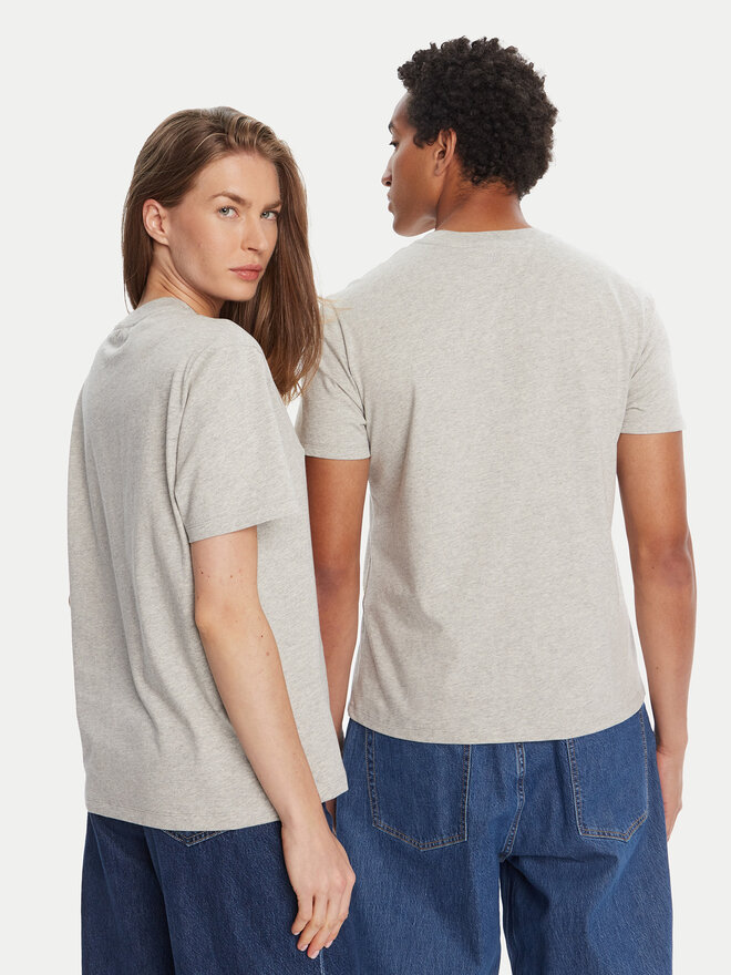 AMI PARIS AMI PARIS T-Shirt BFUTS035.724 Grau Regular Fit
