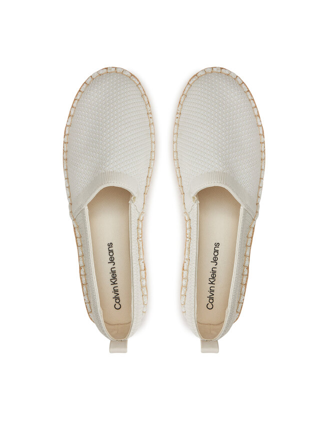 Calvin Klein Jeans Espadrilles Calvin Klein Jeans Platform Espadrille Uc YW0YW01377 Ekru