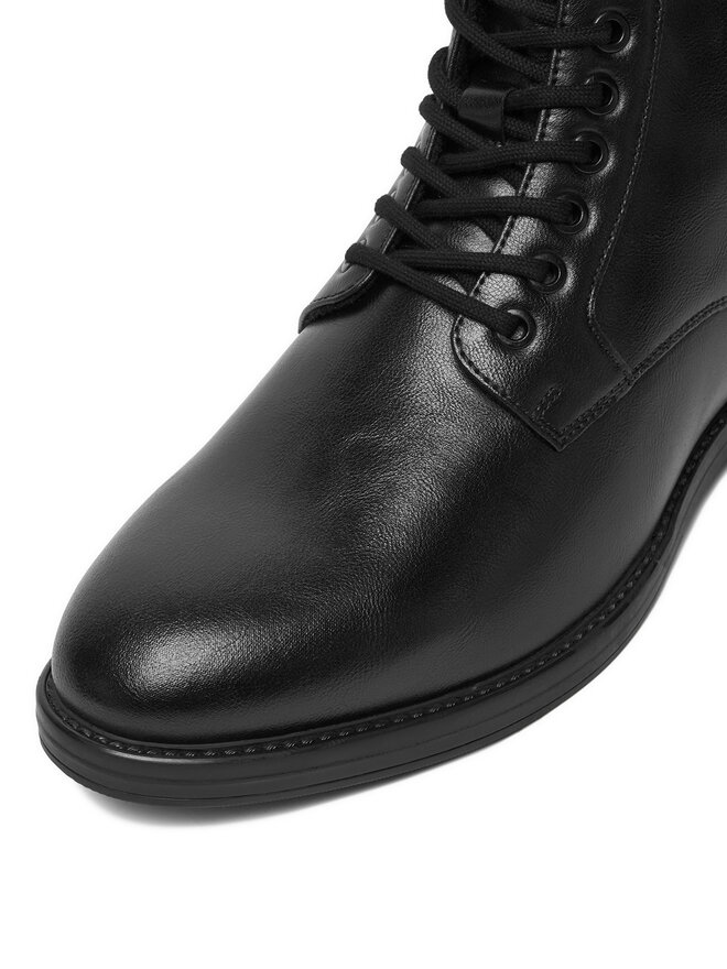 Lanetti Schnürschuhe Lanetti CEO-STERN-01S MI08 Schwarz