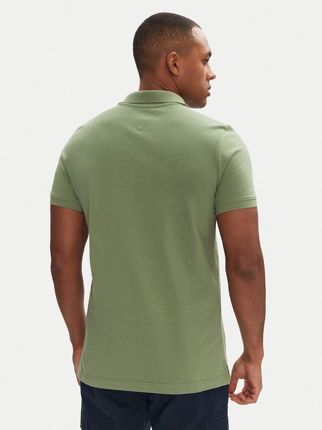 Tommy Jeans Tommy Jeans Poloshirt DM0DM20676 Grün Slim Fit