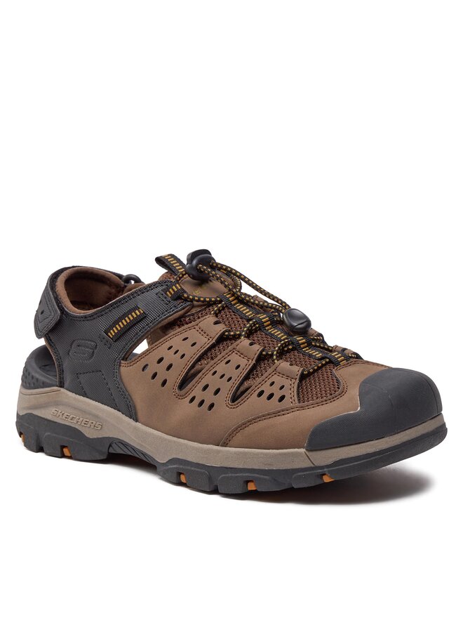Skechers Σανδάλια Skechers Tresmen-Menard 205113/BRBK Καφέ