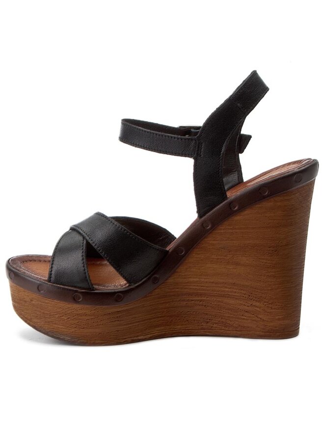 QUAZI Sandale QUAZI 15311-03 Negru