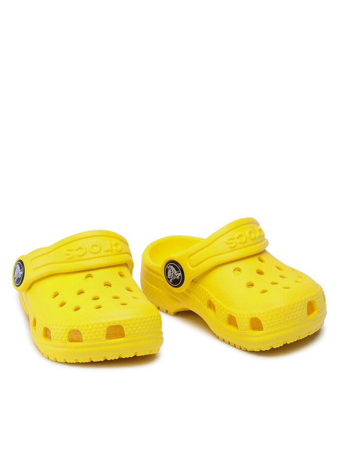 Crocs Pantoletten Crocs Classic Clog T 206990 Gelb
