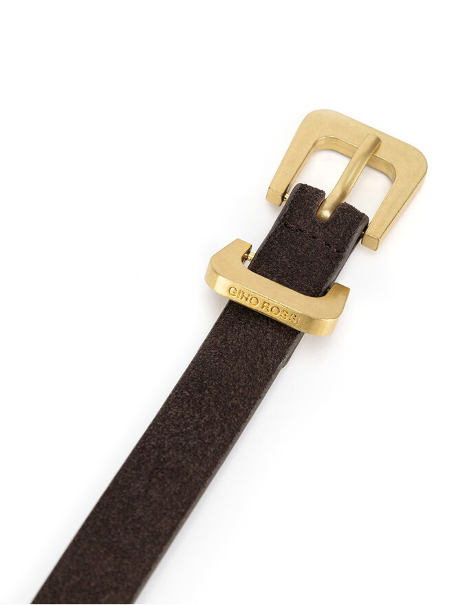 Gino Rossi Жіночий ремінь Gino Rossi BLYL24003-1 Коричневий