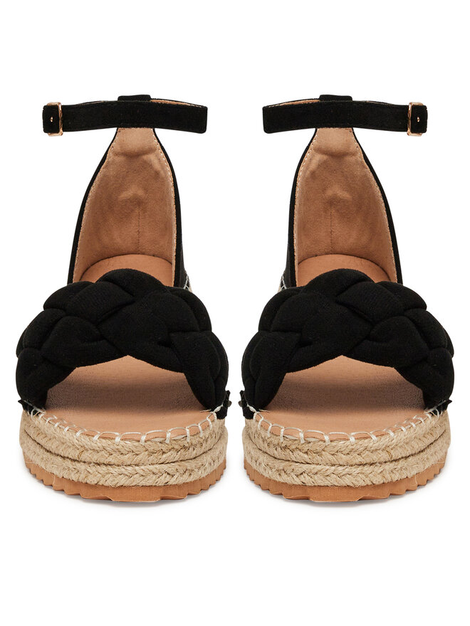 DeeZee Espadrile DeeZee LE601-59 Negru