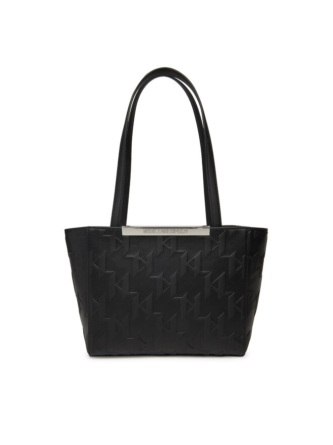 KARL LAGERFELD Ročna torba KARL LAGERFELD A2W30026 Črna