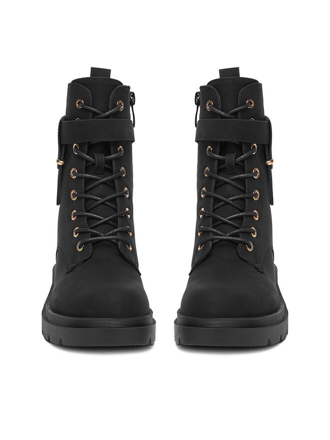 DeeZee Schnürschuhe DeeZee HX21071-37A Schwarz