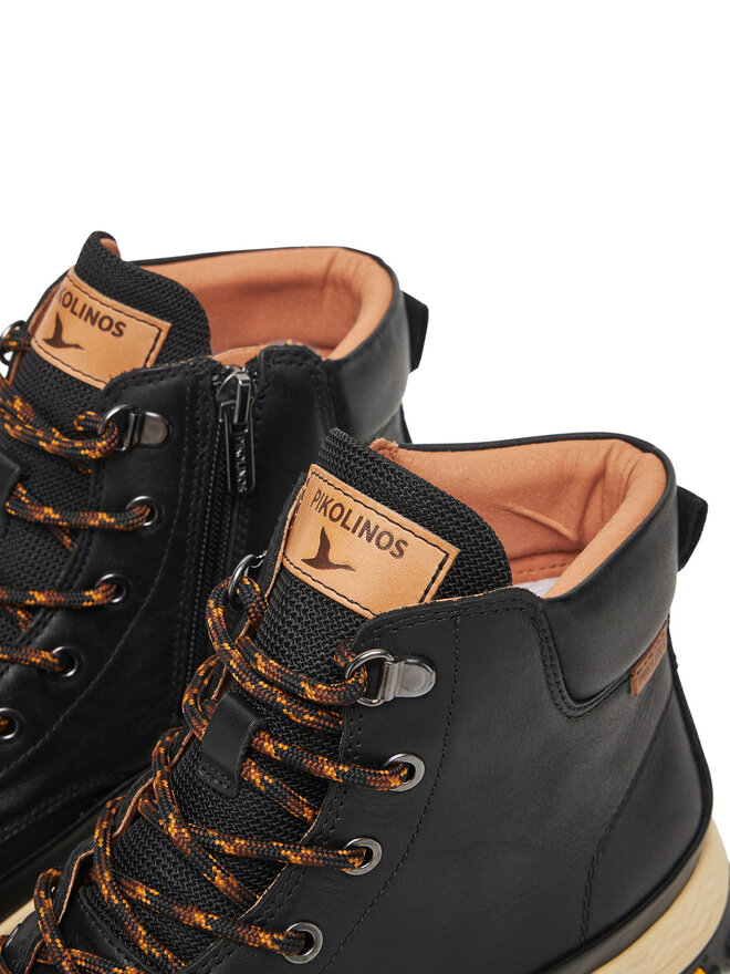 Pikolinos Schnürstiefeletten Pikolinos U0G-8041 Schwarz