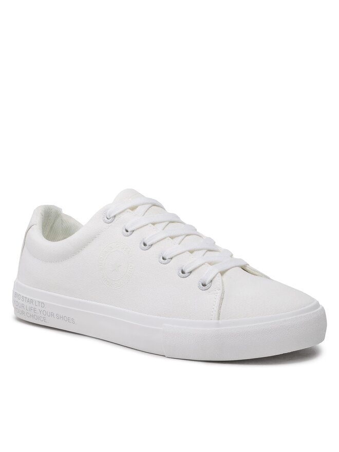 Big Star Shoes Tenisky Big Star Shoes LL174075 Biela