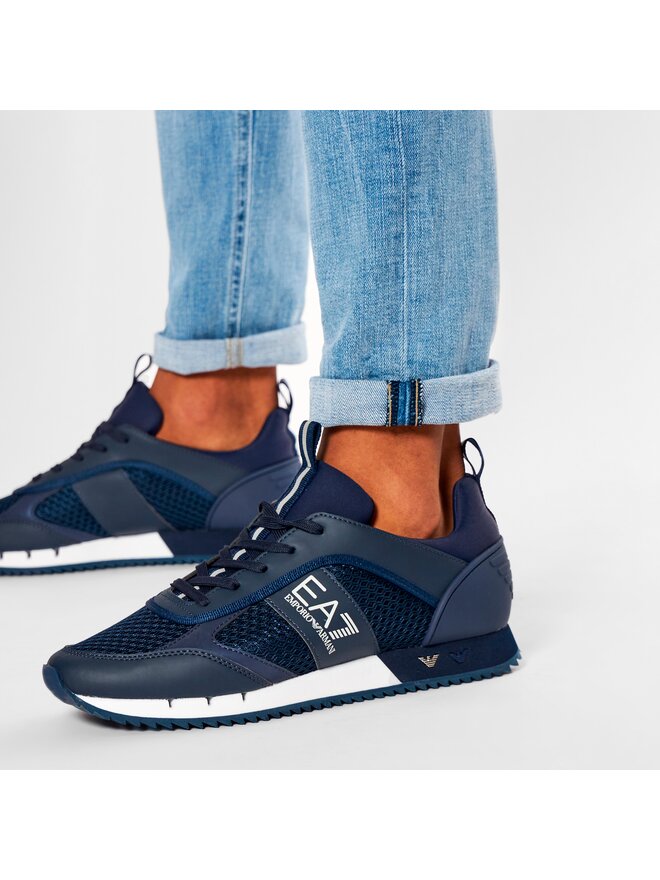 Снікерcи EA7 Emporio Armani X8X027 XK050 D813 Cиній