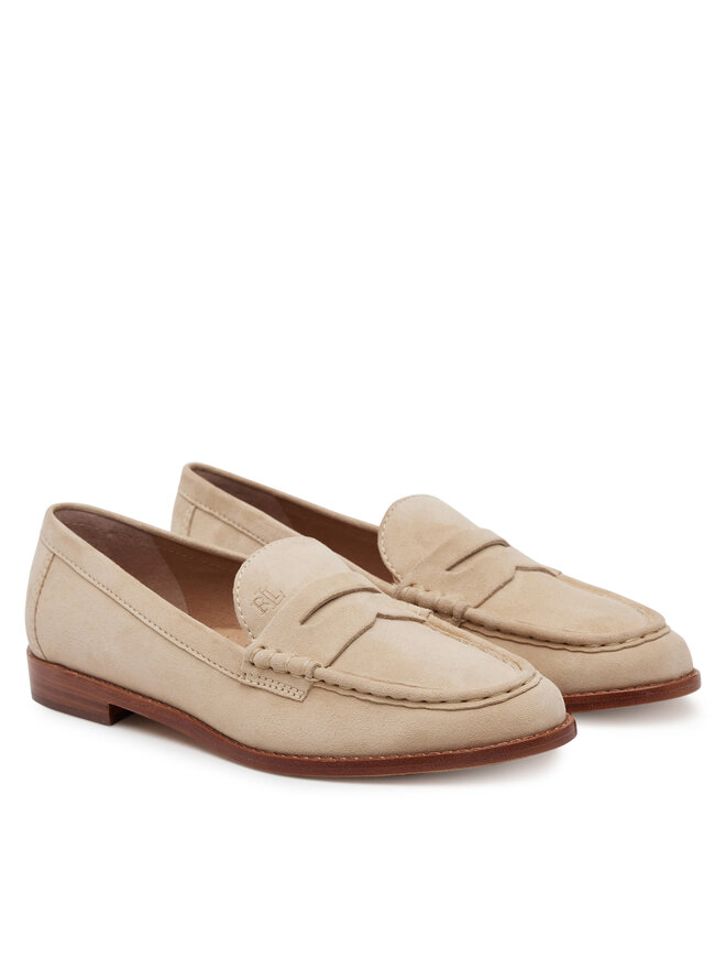 LAUREN RALPH LAUREN Mokasyny LAUREN RALPH LAUREN Wynnie 802970584001 Beżowy