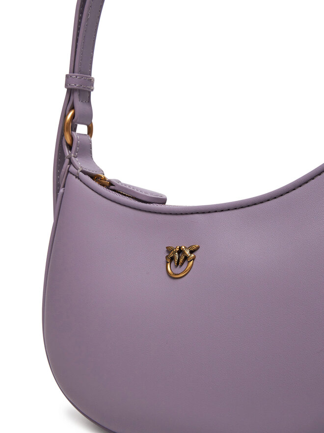 PINKO Torebka PINKO Half Moon Baby PE 25 PLTT 103538 A0F1 Fioletowy