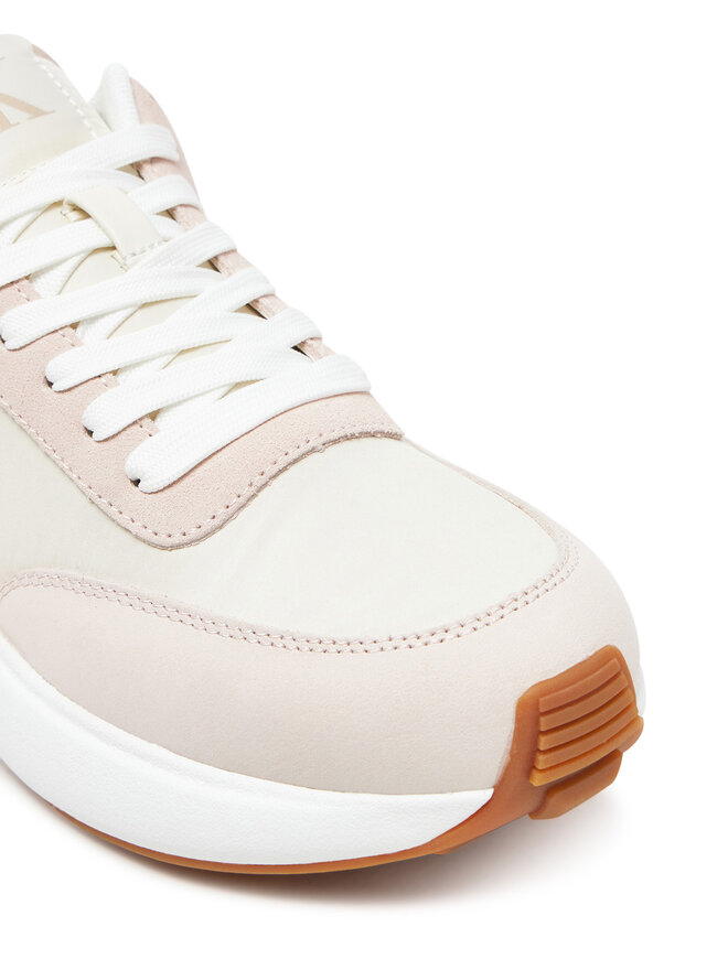 Calvin Klein Jeans Zapatillas Calvin Klein Jeans Athleisure Runner Laceup Mix Wn YW0YW01774 Blanco