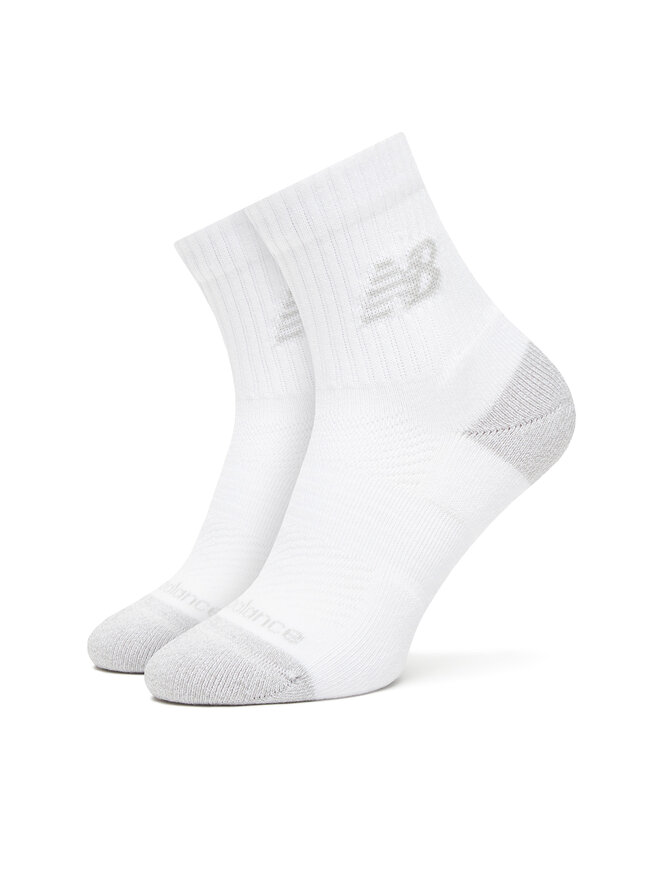 New Balance Calcetines largos New Balance Active Cushion Quarter Socks LAS35204WT Blanco