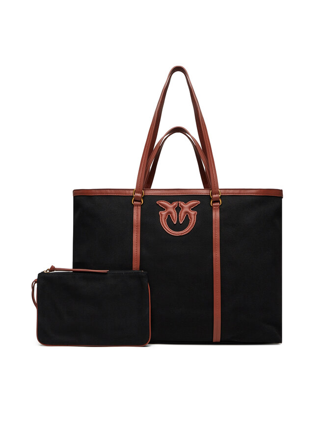 PINKO Torebka PINKO Miranda Shopper Extra PE 25 PLTT 104715 A2G2 Czarny