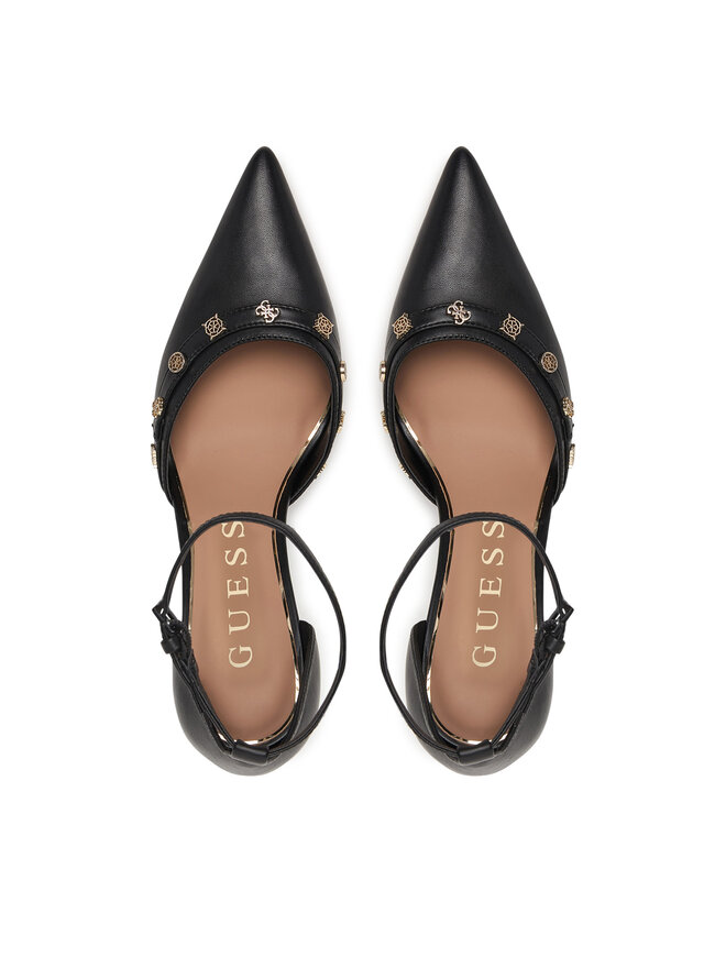 Guess Magassarkú Guess FLPNAA LEA08 Fekete