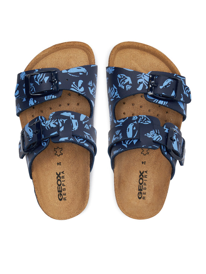 Geox Nazouváky Geox J Ghita Boy J358LE 00004 C0700 M Tmavomodrá