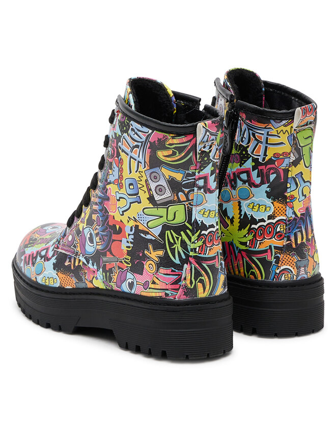 DeeZee Botines planos DeeZee CEO-AVO-81587-001 De color