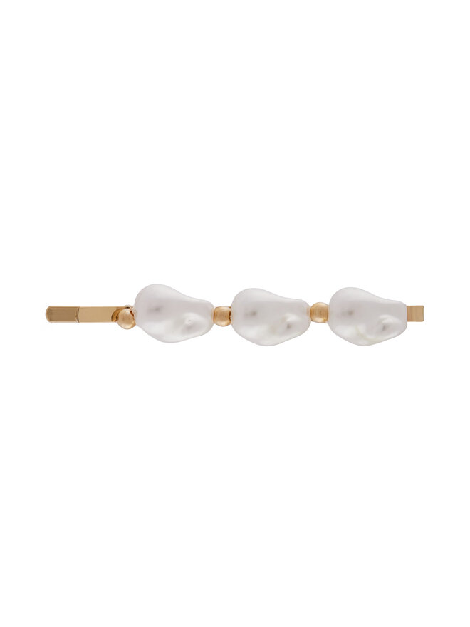 Aldo 5er-Set Haarspangen Aldo Pearlyclips 13995066 Goldfarben