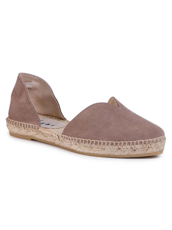 Manebi Еспадрильї Manebi Open-Side Flats K 1.9 O0 Коричневий