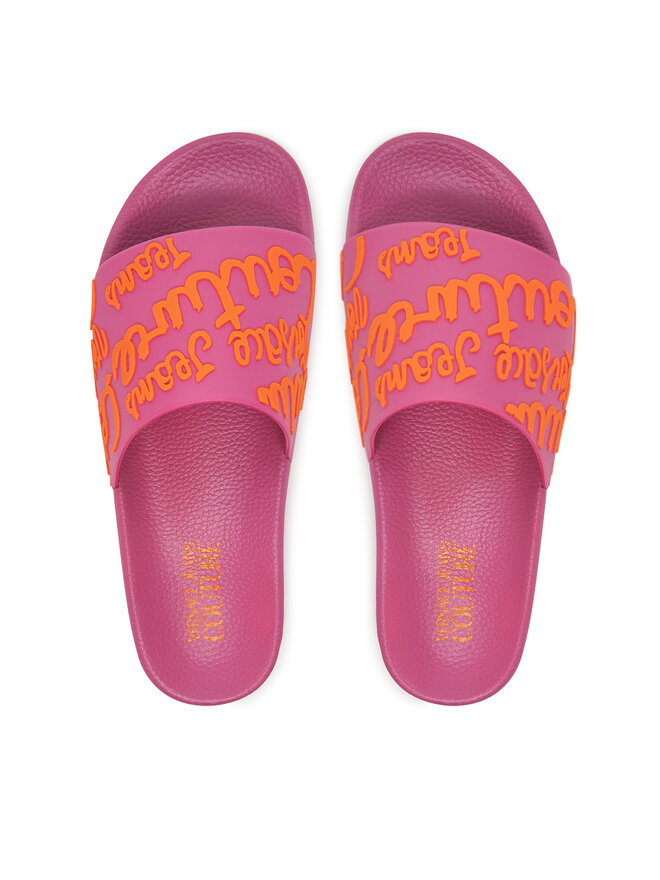 Versace Jeans Couture Шльопанці Versace Jeans Couture 78VA3SQ1 Рожевий