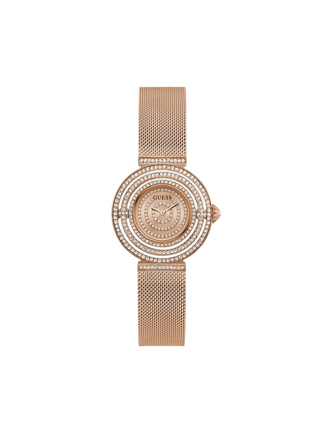 Guess Zegarek Guess GW0550L3 Różowe złoto