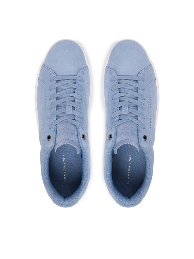 Tommy Hilfiger Sneakers Tommy Hilfiger Th Court Premium Suede FM0FM05880 Blau
