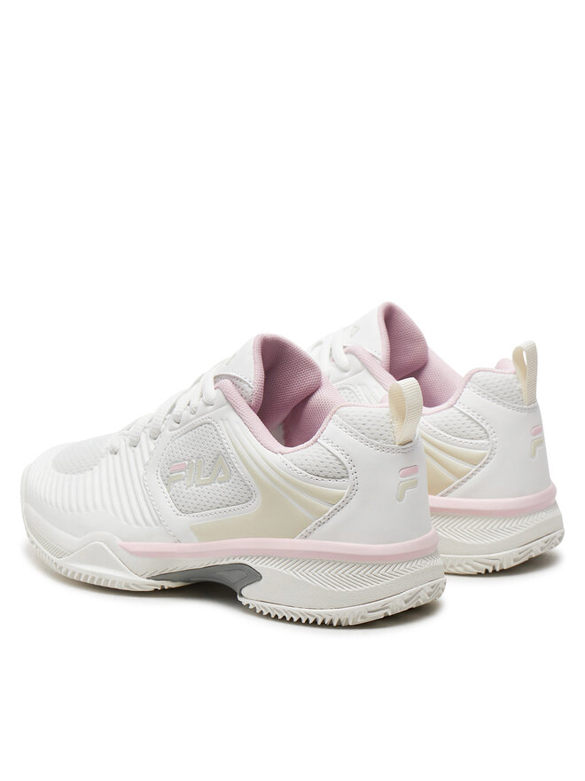 Fila Încălțăminte pentru tenis Fila Veloce Women FTW24104 Alb