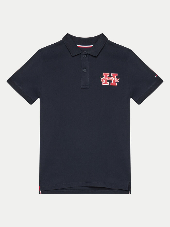 Tommy Hilfiger Tommy Hilfiger Pólóing KB0KB09029 Sötétkék Regular Fit