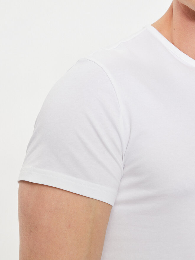Versace Versace T-Shirt Medusa AUU01005 Weiß Slim Fit