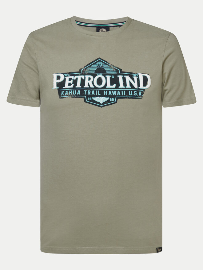 Petrol Industries Petrol Industries Camiseta M-1040-TSR602 Verde Regular Fit