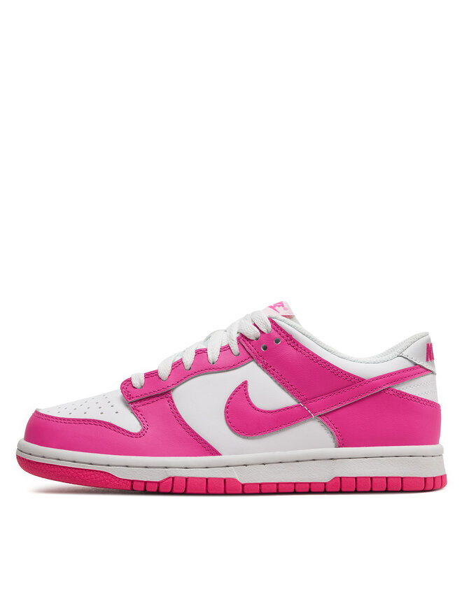 Nike Сникърси Nike Dunk Low (Gs) FB9109 102 Розов