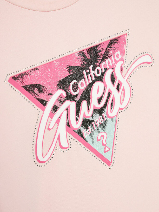 Guess Guess Camiseta J4GI26 K6YW1 Rosa Regular Fit