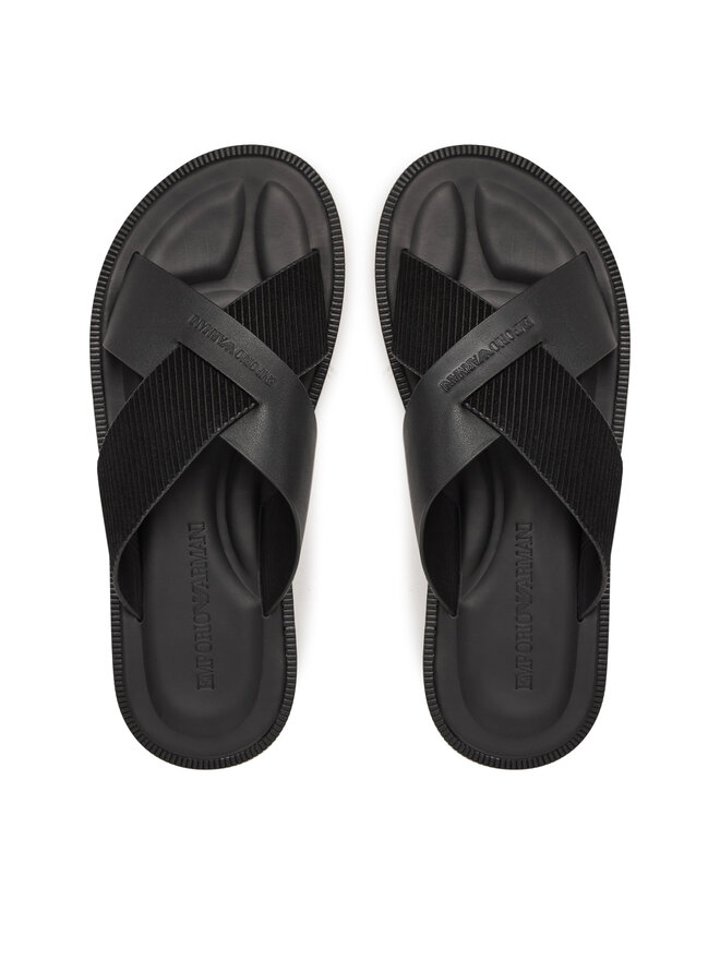 Emporio Armani Iešļūcenes Emporio Armani X4P124 XR340 K001 Melns