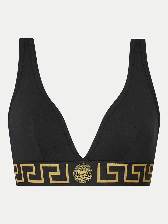 Versace Versace Bralette-BH AUD01047 1A10011 Schwarz