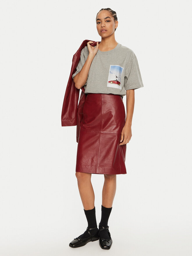 2NDDAY 2NDDAY Camiseta Arale 2245243315 Gris Oversize