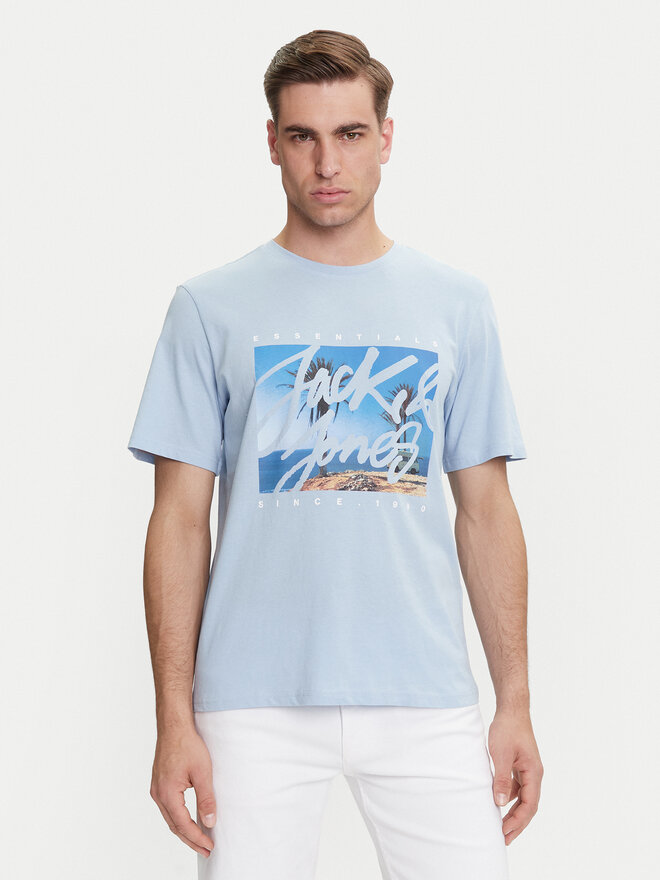 Jack&Jones Jack&Jones Camiseta Colton 12268438 Celeste Standard Fit