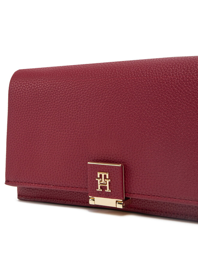 Tommy Hilfiger Τσάντα Tommy Hilfiger Th Her Flap W/Chain AW0AW17403 Κόκκινο