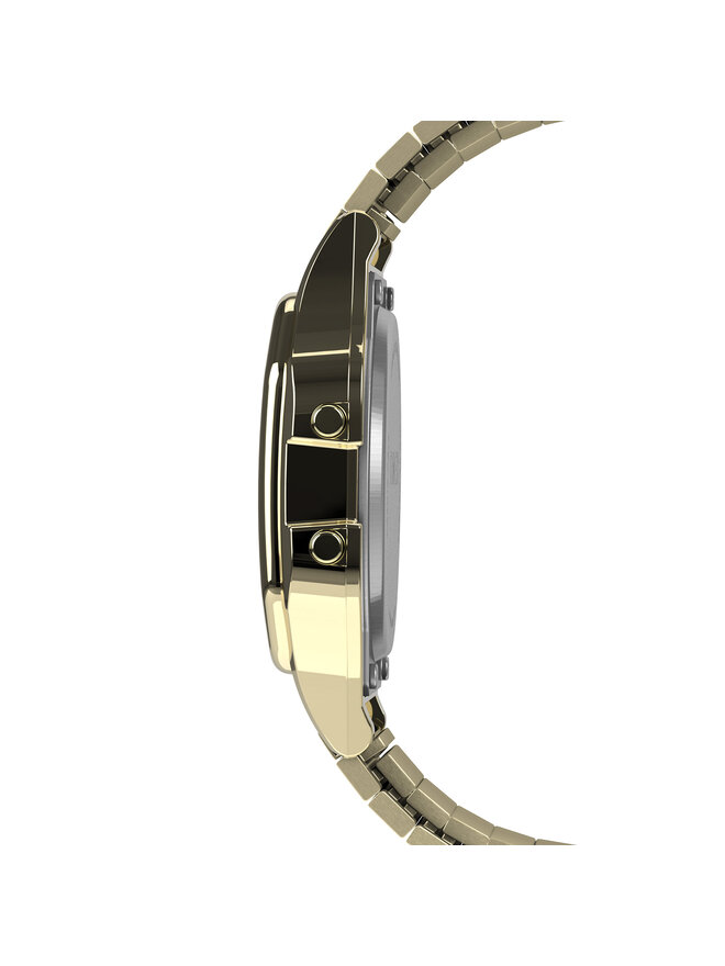 Timex Zegarek Timex T80 34mm Stainless Steel Expansion Band TW2R79000 Złoty